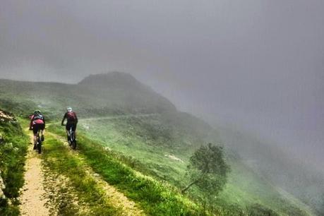 #mtb #28062014 #lessinia #pioggia #dislivello #spallato #passi #rifugi #verona #vicenza #trento