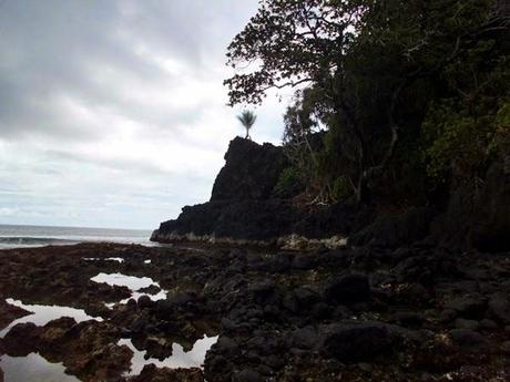 Batu Hitam sull'isola di Batang Dua