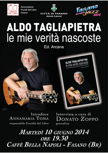 Chi va con lo Zoppo... non perde la presentazione del nuovo libro di Aldo Tagliapietra al Fasano Jazz 2014!