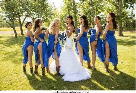 Nuova moda in Usa: Bridesmaids Mooning