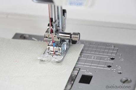 Impara a cucire a macchina: Come fare il punto indietro Learn to Machine Sew: How to Backstitch (or Staystich) on a Sewing Machine