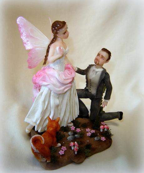 Un magico matrimonio - cake topper