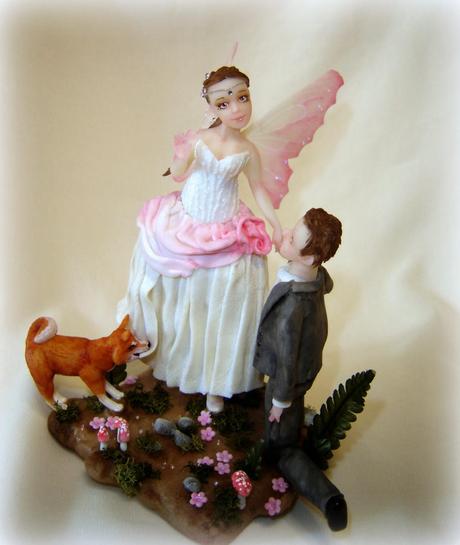 Un magico matrimonio - cake topper