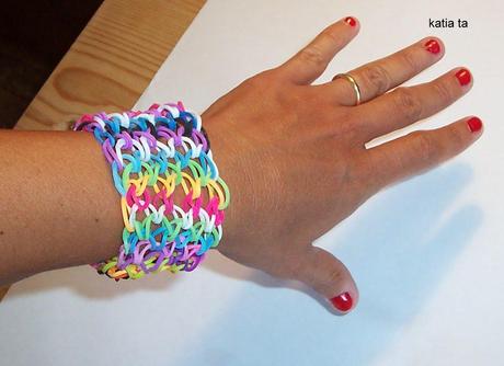 elastic looms con il telaio......