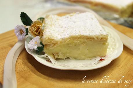 Wadowicka kremówka papieska - la torta alla crema del Papa di Wadowice dalla Polonia