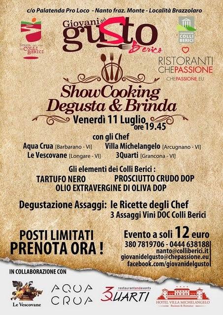 Save the date: 11 luglio 2014. Colli Berici: feel, taste...enjoy!