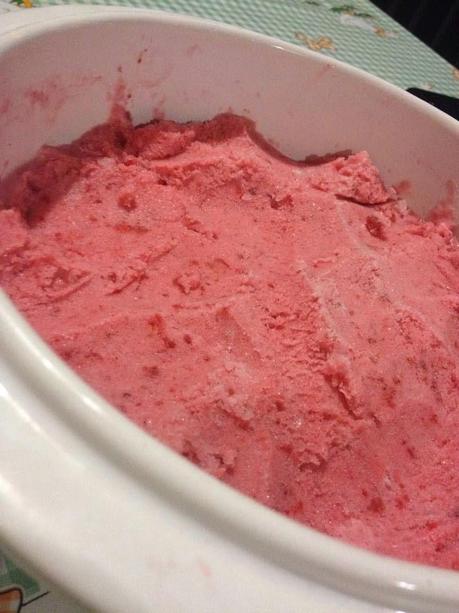 Gelato alla fragole con BIMBY per il 100 % Gluten (FRI)Day.....