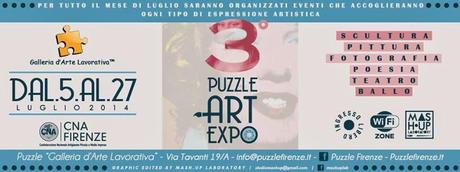 3° edizione del Puzzle Art Expo Summer Edition a Firenze - Sabato 5 luglio, ore 18.00  INAGURAZIONE