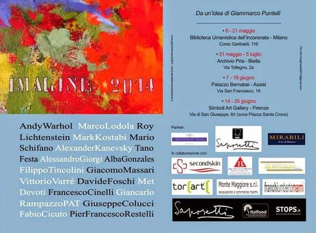 La Rassegna Imagine 2014 fa tappa a Firenze dal 14 al 25 giugno - L'occasione per conoscere l'arte di Davide Foschi e il Movimento del Metateismo