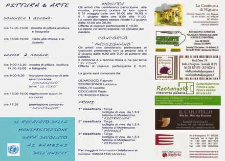 ARTE E VINO - 1 e 2 giugno 2014,  Badia a Passignano