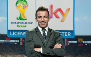 Mondiali: Sky; Del Piero commentatore, in tv li vinciamo noi