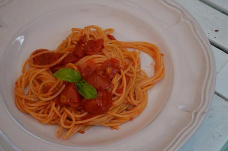 Spaghetti al pomodoro