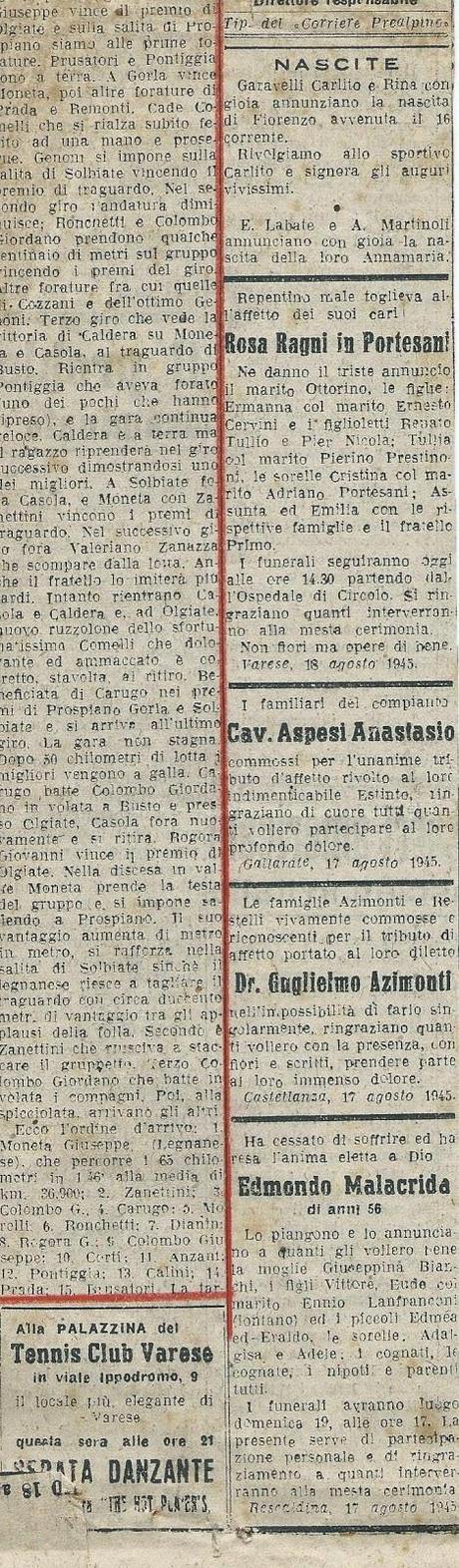 Tutto è nato nel 1945 ...