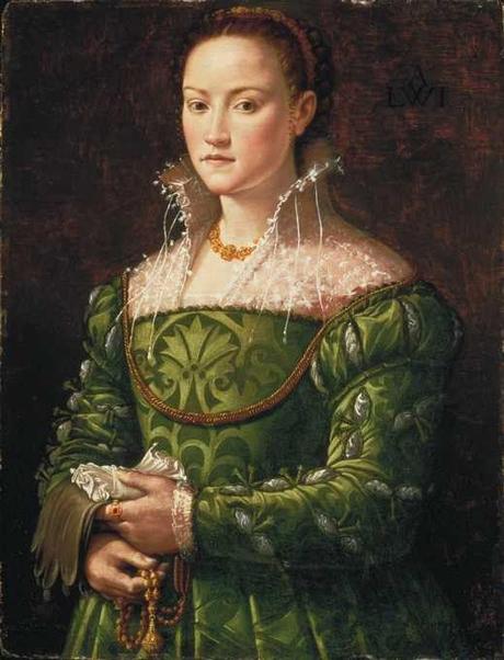 ❤ -  Florentine Noblewoman by Bronzino?, 1540 Florence, San Diego Museum of Art