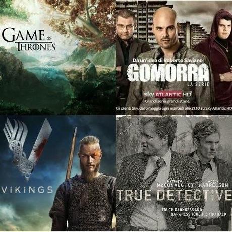 Game of Stronz 4, Gomorra, Vikings 2 e True Detective