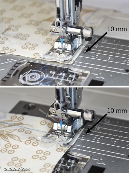 Learn to Machine Sew: Sewing with Seam Allowances and Pins - sewing corners