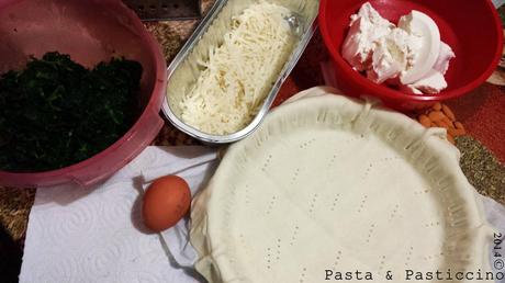 TORTA SALATA RICOTTA&SPINACI PER RICOMINCIARE ..