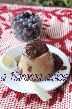 Budino veg ai mirtilli Budino veg ai mirtilli
