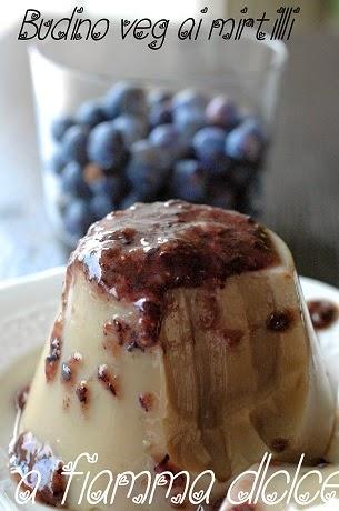 Budino veg ai mirtilli Budino veg ai mirtilli