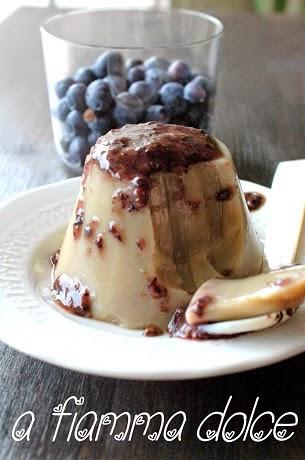 Budino veg ai mirtilli Budino veg ai mirtilli