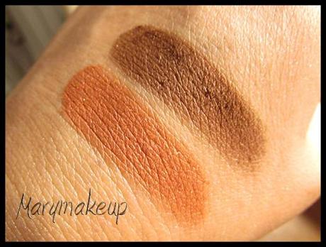 The Body Shop Color Crush - Coco Deluxe and Golden Cinnamon Swatches