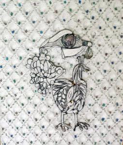 Il pavone mosaico di Ines Morigi