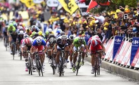 Tour de France 2014, Kittel firma la Tripletta