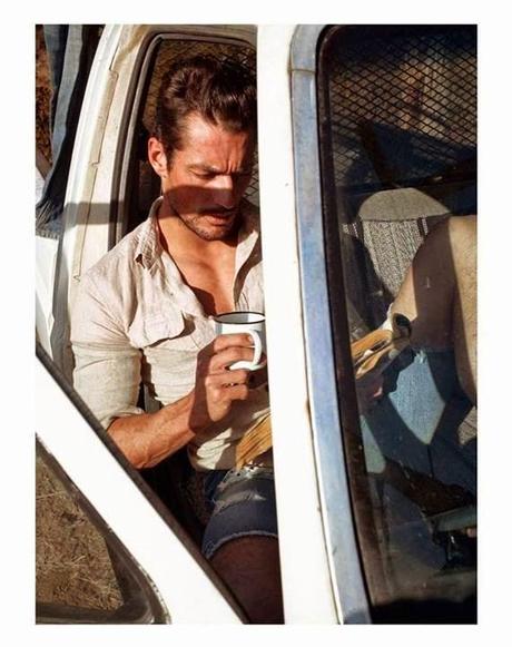 MEN OF THE DAY: DAVID GANDY FOR A-MAN MAGAZINE