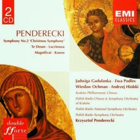 Krzysztof Penderecki: Christmas Symphony. CD Musica Contemporanea