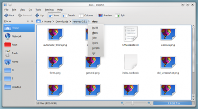 Guida alla scoperta di Dolphin, file manager focalizzato sulla usabilità, predefinito dell'attuale versione di KDE: visita guidata.