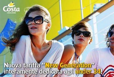 New Generation Tema: le crociere. Svolgimento: a tema.