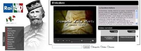 La Rai lancia il portale web dedicato ai 150 anni dell’Unita d’Italia