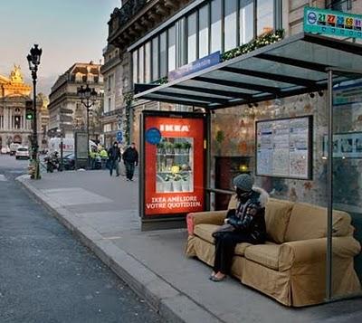La campagna pubblicitaria Ikea a Parigi