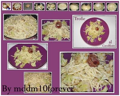 TROFIE AL CAVOLFIORE TROFIE AL CAVOLFIORE