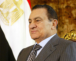 mubarak si dimette