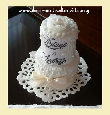 BOMBONIERE MATRIMONIO MINI WEDDING CAKE BOMBONIERE MATRIMONIO MINI WEDDING CAKE