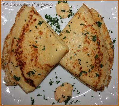 Crêpes al salmone