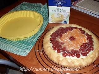 Crostata amarene e mandarini