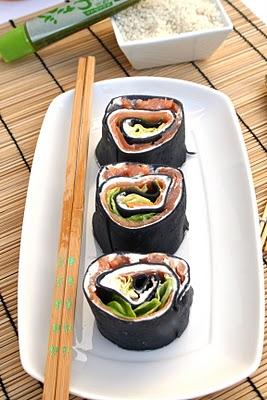 Sushi style pasta...e il viaggio