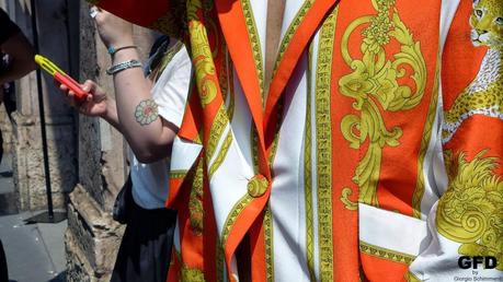 Street Style Reportage: Details from Milano Fashion Week - June 2014.