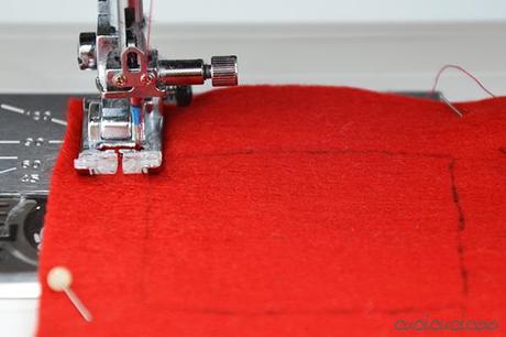 Esercizio con margini di cucitura: Sottobicchieri di feltro Seam Allowance Practice Tutorial: Simple Felt Coasters with Reverse Applique