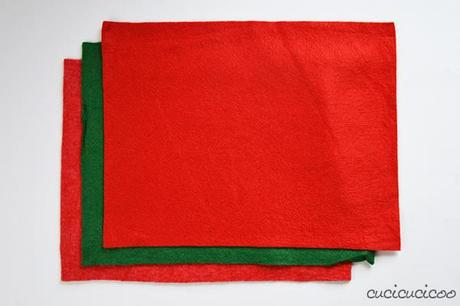 Esercizio con margini di cucitura: Sottobicchieri di feltro Seam Allowance Practice Tutorial: Simple Felt Coasters with Reverse Applique