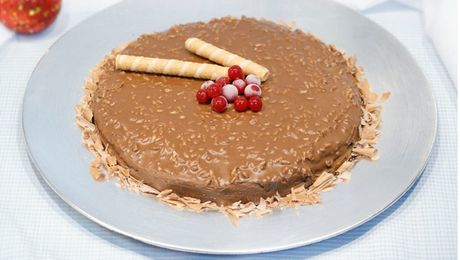 torta mandorle e cioccolato