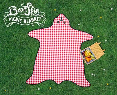 Bear Skin picnic blanket - coperta da picnic