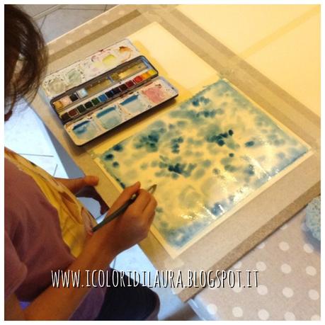 Come creare texture (sfondi) con l'acquerello Come creare texture (sfondi) con l'acquerello