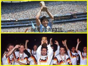 Germania-Argentina, riviviamo le finali mondiali dell’86 e del ‘90 Maradona nell'86 e la Germania Ovest nel '90 alzano la Coppa del Mondo.