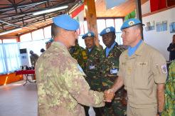 Libano/ Shama. L’Unifil Force Commander visita il Settore Ovest a guida italiana