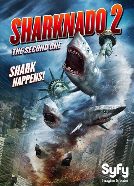 La locandina del film Sharkanado 2: The Second One