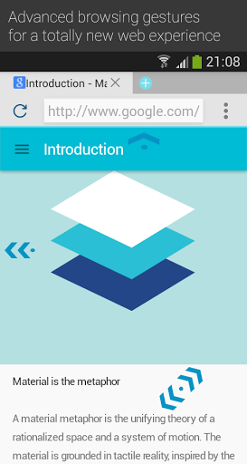 Now Browser per Android veloce, leggero e... Material style. Now Browser per Android veloce, leggero e... Material style.