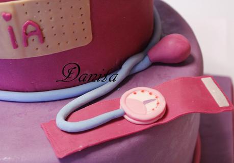 Torta Dotty, dottoressa Peluche